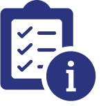 ICON: Clipboard with “I” symbol